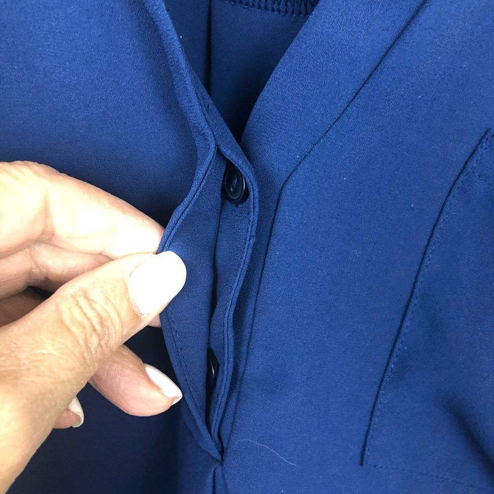 Harper blue blouse size Small - Picture 9 of 9